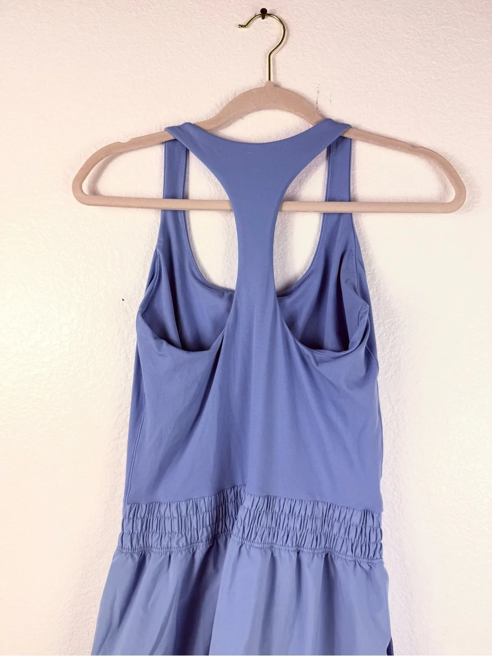 aerie offline Blue Racerback Romper size M
